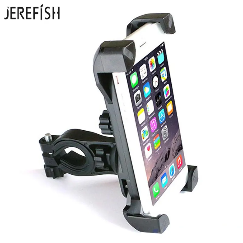 Jerefish مكافحة زلة العالمي 360 تدوير المقود دراجة دراجة حامل الهاتف كليب حامل جبل قوس لل تليفون المحمول Jerefish مكافحة زلة العالمي 360 تدوير المقود دراجة دراجة حامل الهاتف كليب حامل جبل قوس لل تليفون المحمول
