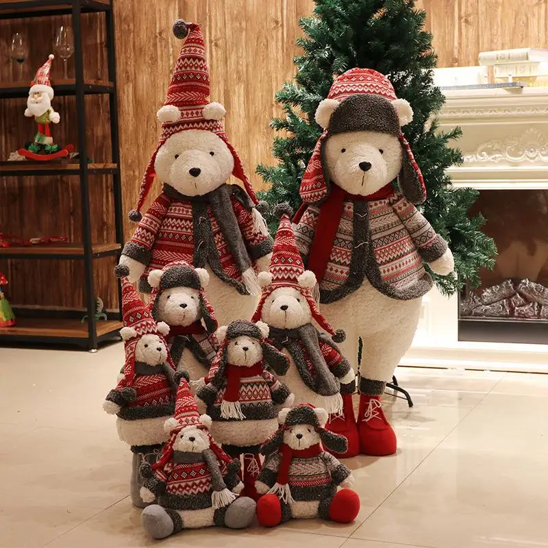 

Santa Pendant Christmas Tree Hanging Ornaments Christmas Decoration Supplies Christmas Caddice Plush Doll Gift For Children