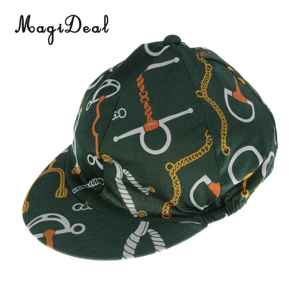 MagiDeal Equestrian Sports Horse Riding Helmet Hat Cover Protective Gear 4 Patterns Optional