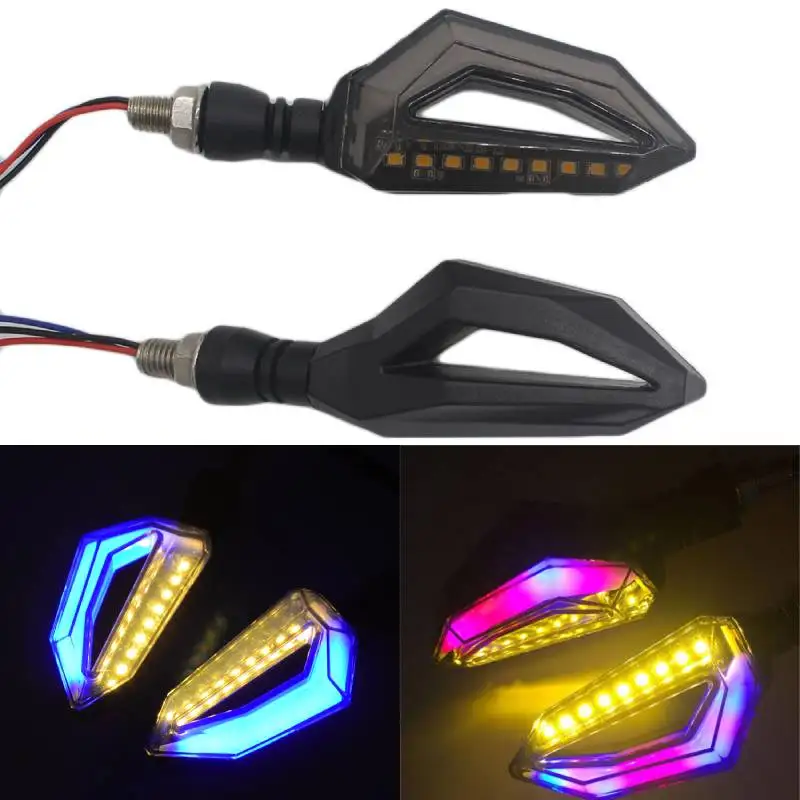 Мотоцикл Universel M10 поворотные сигнальные огни для Honda Kawasaki BMW Yamaha KTM Blinker передний