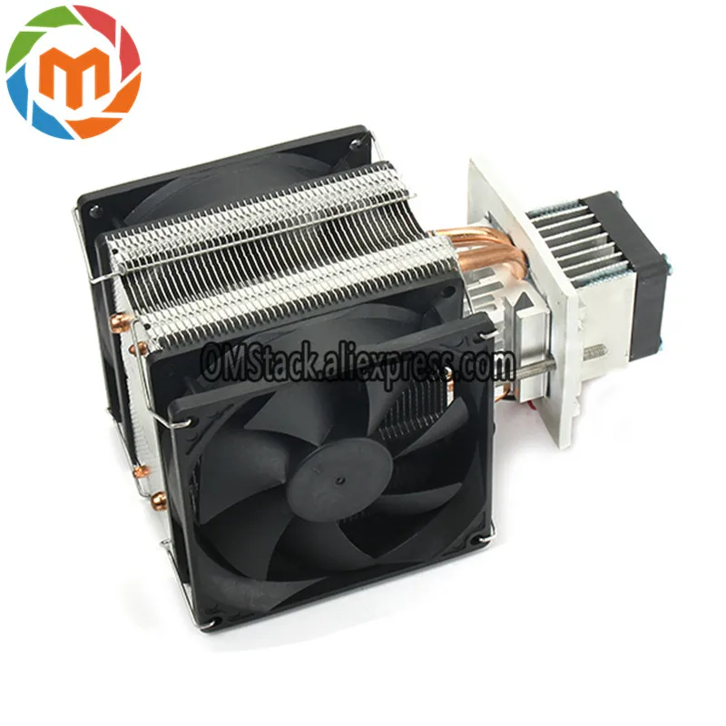 12V-10A-Electronic-Refrigerator-Production-Kit-DIY-Semiconductor-Refrigeration-Chip-Radiator-Dehumidification-With-220V-EU-Power