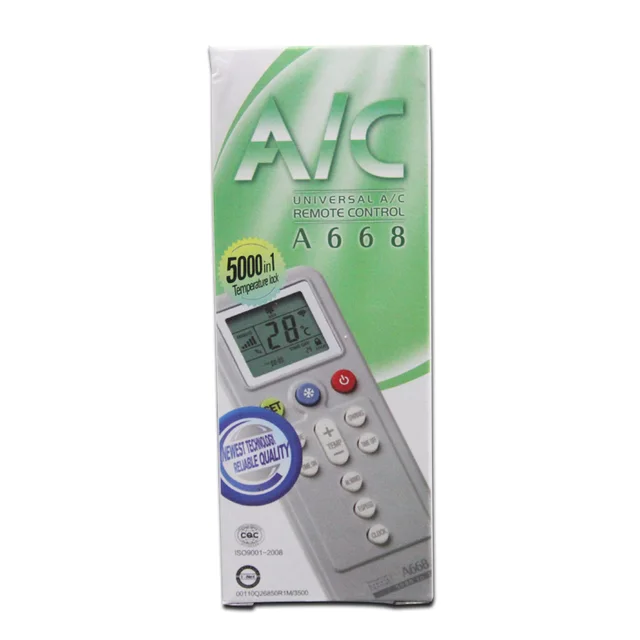 FrankEver A668 5000 in 1 Rolling Code Universal Air Conditioner Remote