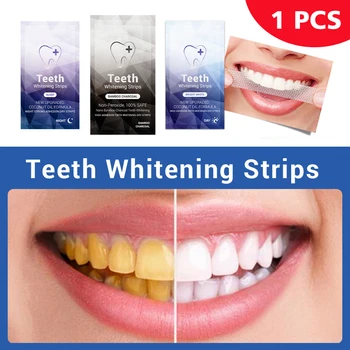 

1 piece Teeth whitening teeth veneers white stripe removes plaque Oral hygiene powder spots Dental tools Teeth Veneers