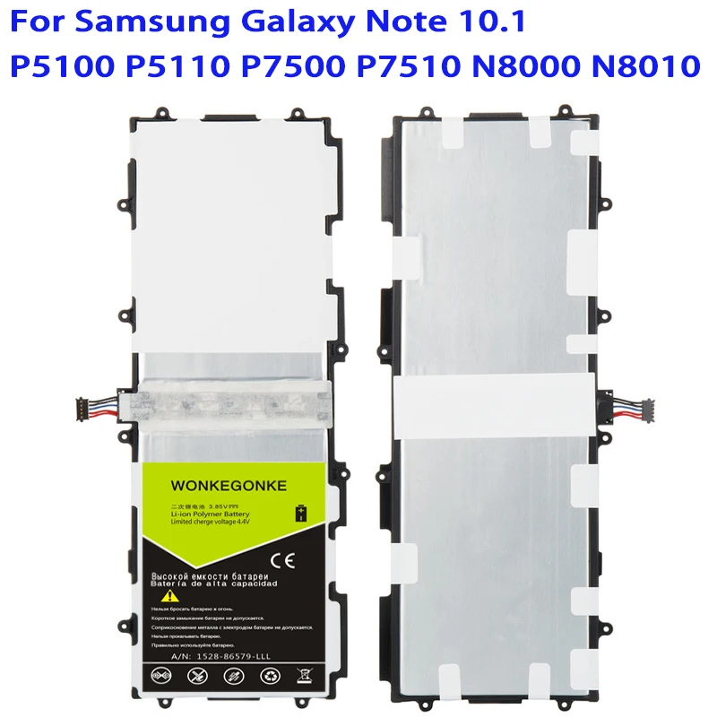 

7000mAh SP3676B1A For Samsung Galaxy Note 10.1 GT-N8000 P7500 P7510 P5100 P5110 N8010 N8020 P5113 Battery