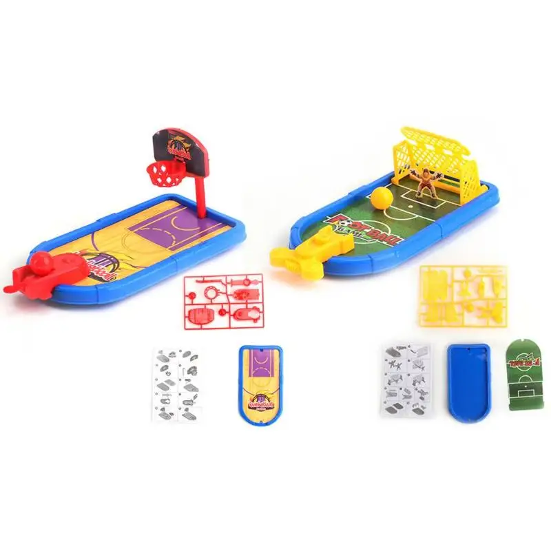 

Mini Desktop Finger Catapult Game Toys Children Simulation Basketball Court Football Field Kids Family Indoor Graspin Play Toys