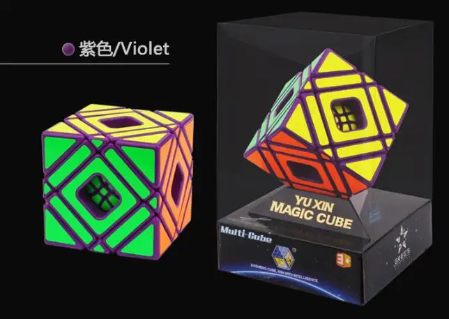 Cuberspeed YuXin Multi-ось Magic cube YuXin Multi-Cube - Цвет: purple