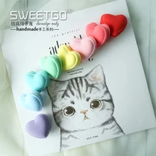 3 шт. моделирование сердце macarons Торт высокая моделирования модель Торт Свадебный десерт реквизит сердце фотографии поддельные торт