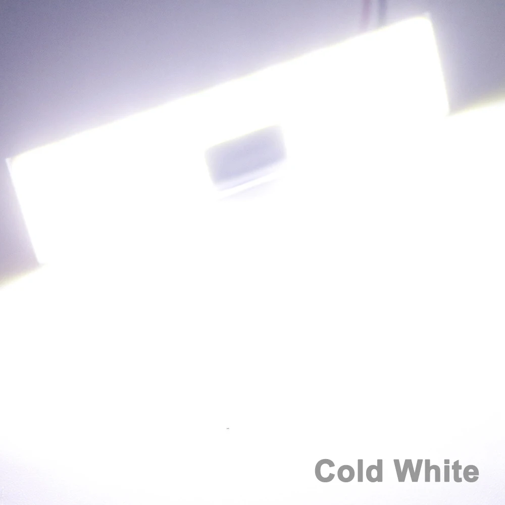 100*25 мм светодиодный светильник 24 В 5 Вт 12 Вт COB панельный светильник для внутреннего двора кемпинга уличный светильник, теплый белый, холодный белый, JQ