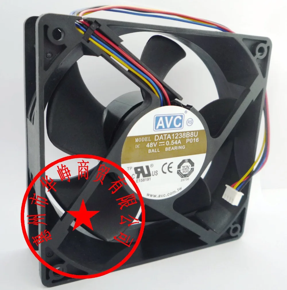 

New original AVC DATA1238B8U P073 48V 0.54A Inverter cooling fan 4-wire