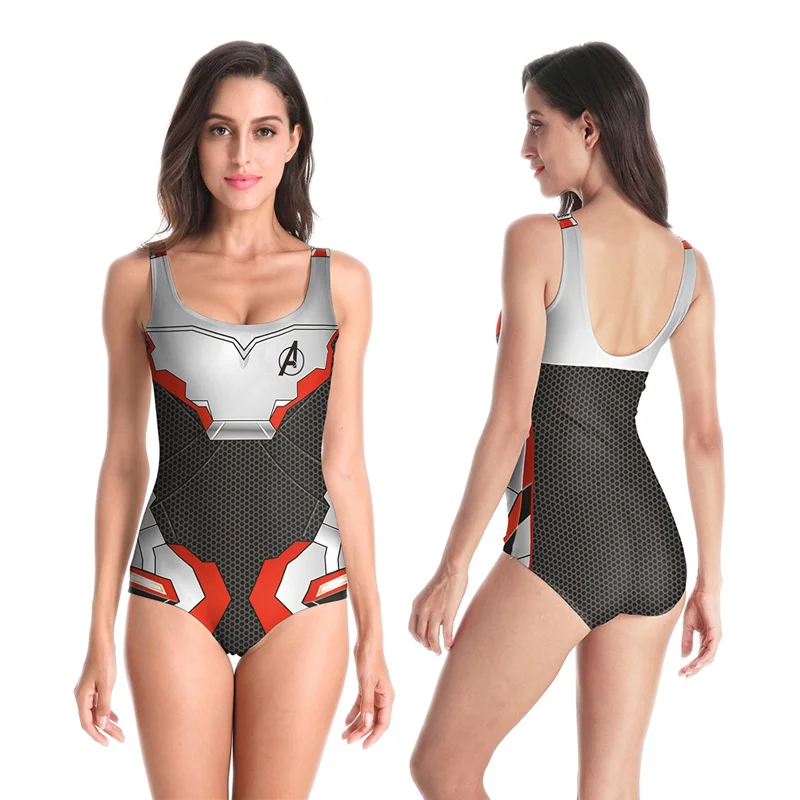 

Avengers Endgame Quantum Realm Cosplay Sexy Costumes Bodysuit for Women Bikini Jumpsuit Swimwear 3D printing Jumpsuits Swimsuit