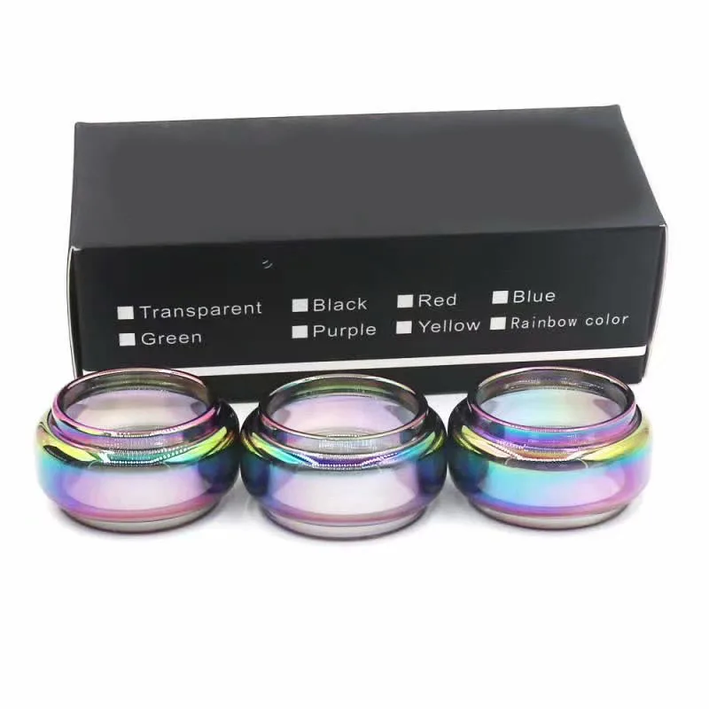 3 шт. Радужное прозрачное стекло для Smok Stick V9 Max tank kit 8 5 мл 1 цветная трубка из пирекс
