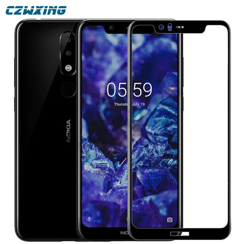 Tempered Glass For Nokia 5.1 Plus Tempered Glass Nokia 5.1 Screen Protector For Nokia 5.1 Plus TA-1105 TA-1108 TA-1120 TA-1112 (1)