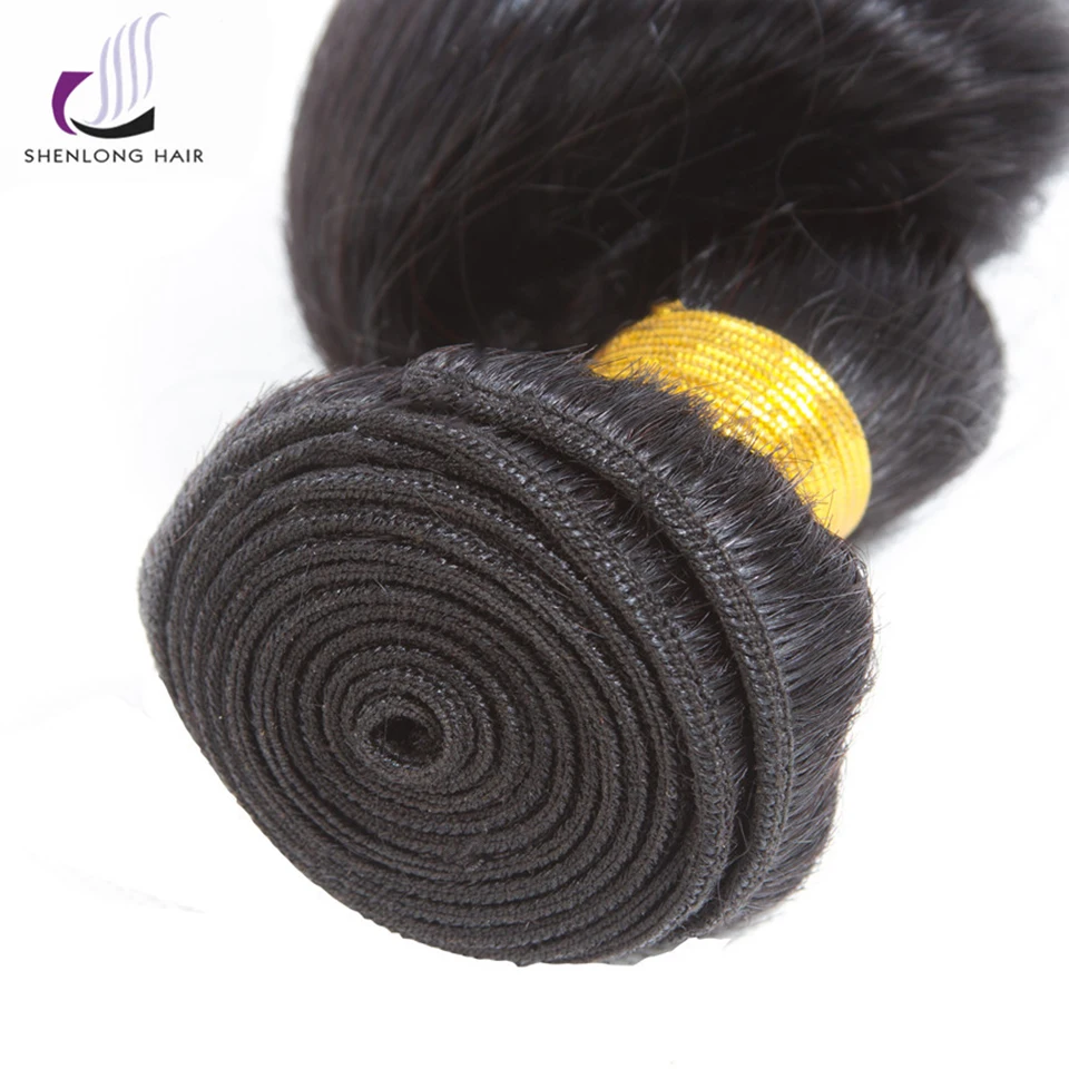 SHENLONG HAIR Brazilian 100% Human Hair Loose Wave 5 Pcs Non Remy Natural Color 4 Bundles With 4*4 Lace Closure 8-26 Inch SHENLONG HAIR Brazilian 100% Human Hair Loose Wave 5 Pcs Non Remy Natural Color 4 Bundles With 4*4 Lace Closure 8-26 Inch