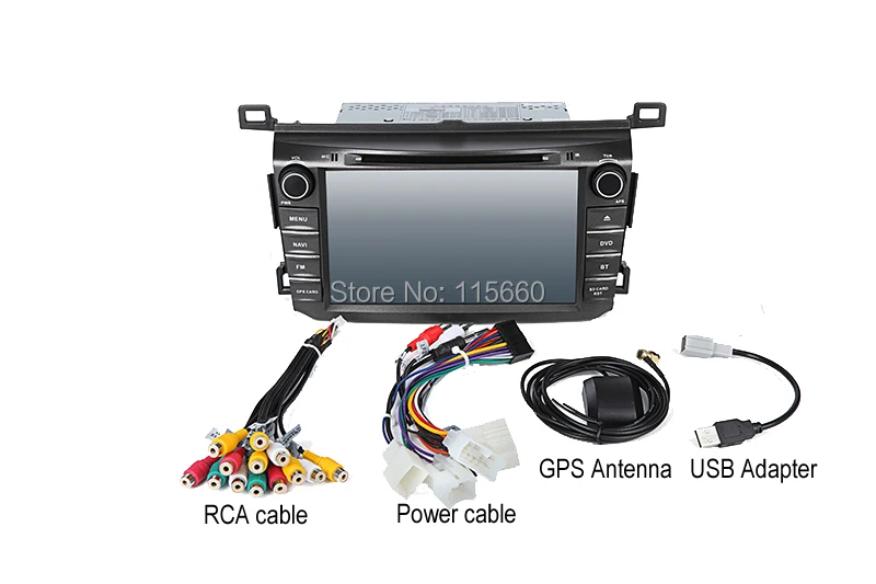 cables of Toyota RAV4 2013 Android