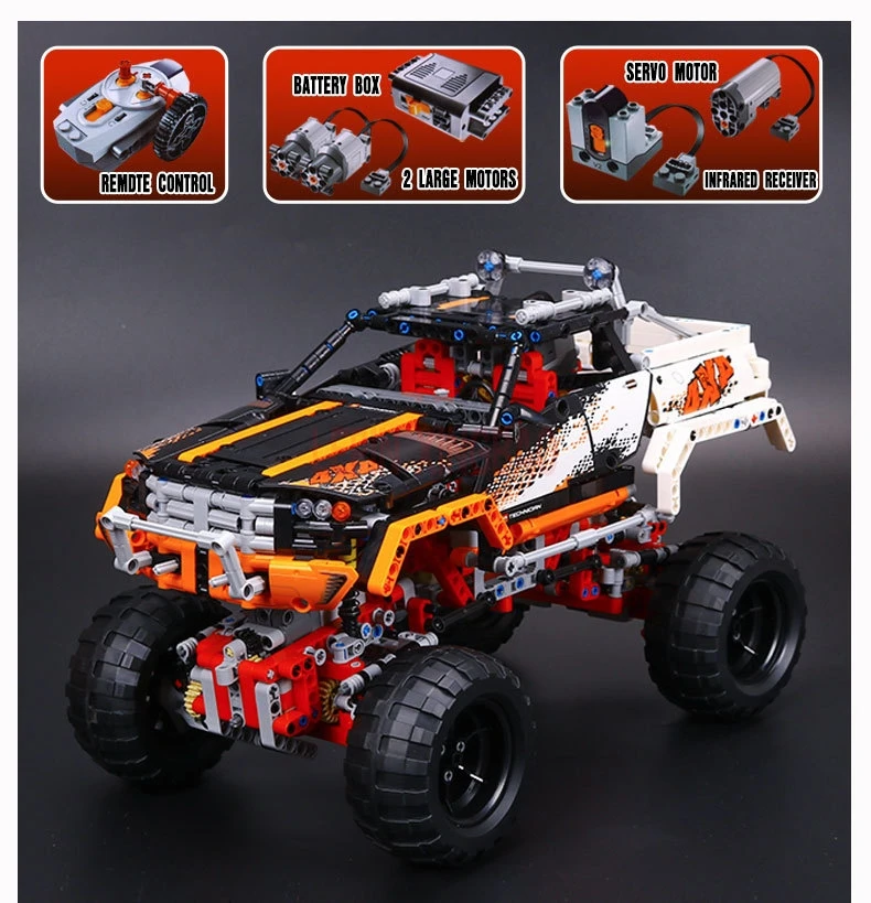 LP 20011 technic наборы супер классика Ограниченная серия внедорожников 20014