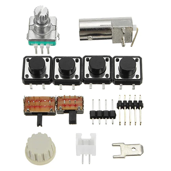 Tech DSO150 15001K DIY цифровой осциллограф разобранный комплект с корпусом оригинальный