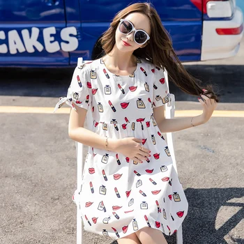 

JMFFY Moms Summer Casual Maternity Clothes Nursing Clothing Breastfeeding Pregnancy Dresses 2018 Pregnant Women Maternity Dress