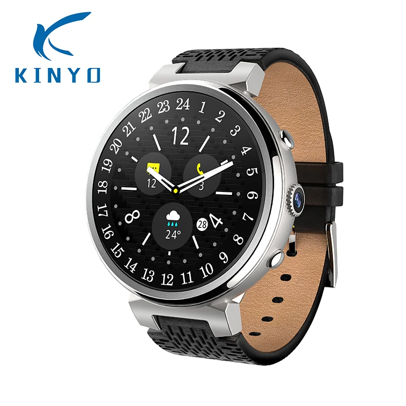 

3G WiFi GPS Smart Watch Android 5.1 MTK6580 Quad Core 2G 16G SmartWatch with 2.0MP Camera Support heart rate monitor Nano SIM