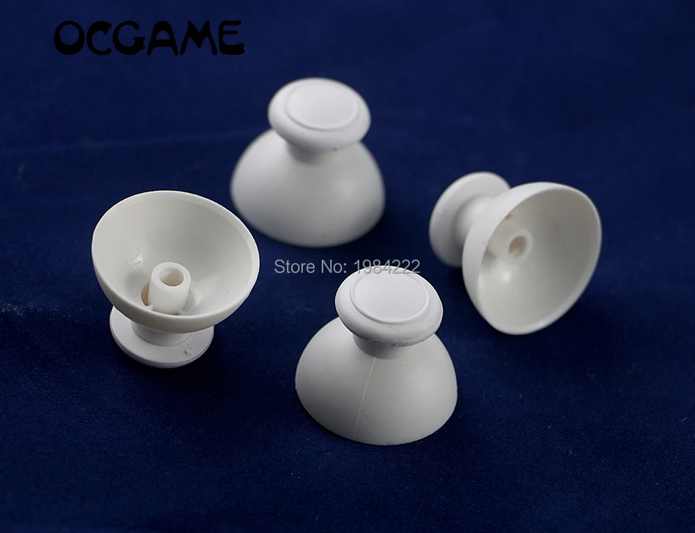 

OCGAME Wholesale white Thumbstick Joystick Cap Mushroom Caps for Wii Nunchuck Controller