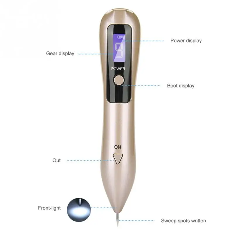 Обновленный точечный прибор для удаления родинок, инструмент для красоты, машина для удаления веснушек, средство для удаления темных пятен для лица, средство для удаления бородавки