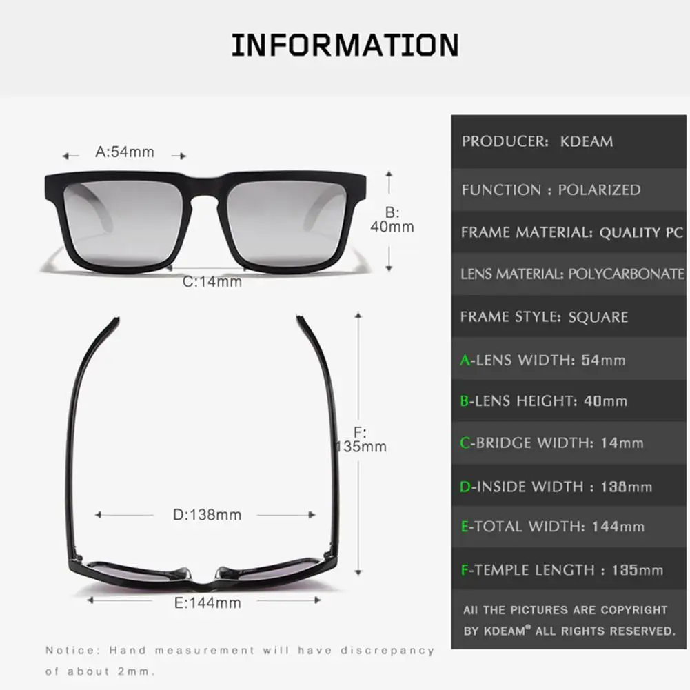 Мужские поляризационные солнцезащитные очки hobbylan UV400 для спорта на открытом