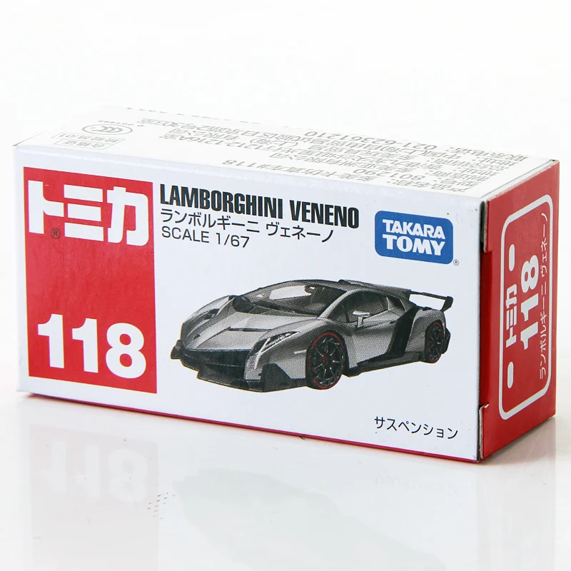 Takara Tomy Tomica 1/67 Lamborghini VENENO металлическая литая модель автомобиля игрушечный