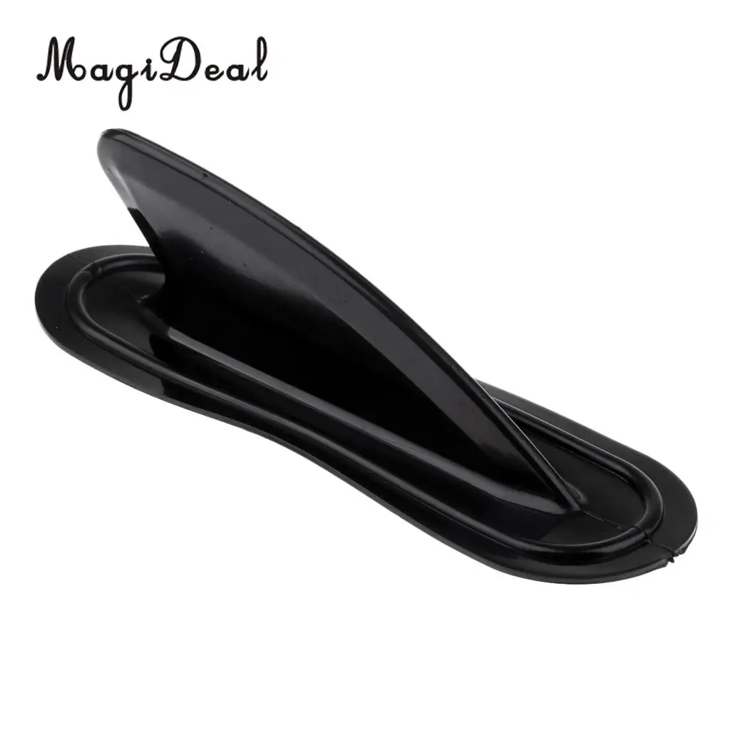 Black Rowing Boat Kayak Skeg Tracking Fin Integral Fin Mounting Points Replacement Watershed Board Canoe Dinghy Accessories