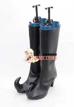 

Soul Eater Medusa Clown Style Black Halloween Cosplay Shoes Boots X002