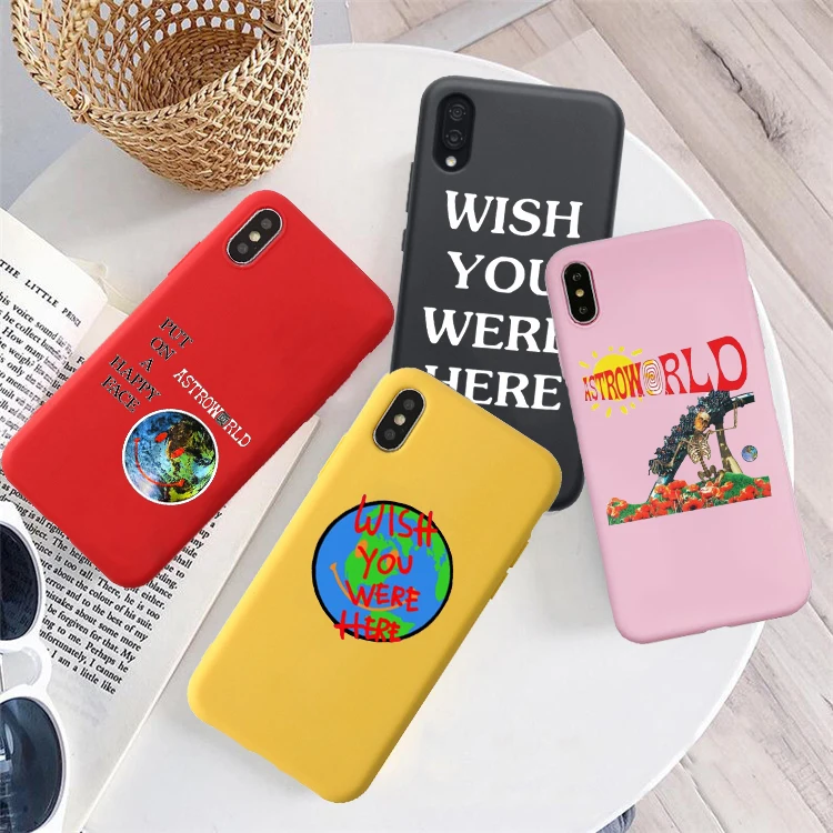 

Astroworld wish you were here travis scott Colorful phone case For huawei p30 pro p30 lite p20 pro p10 mate 20 p10 lite