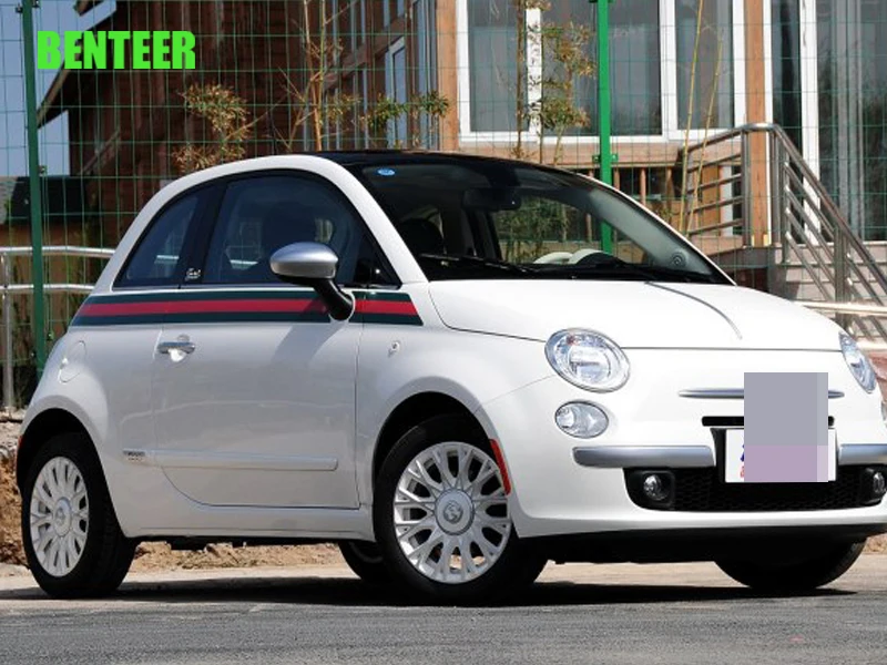 

1lot car side sticker for fiat 500