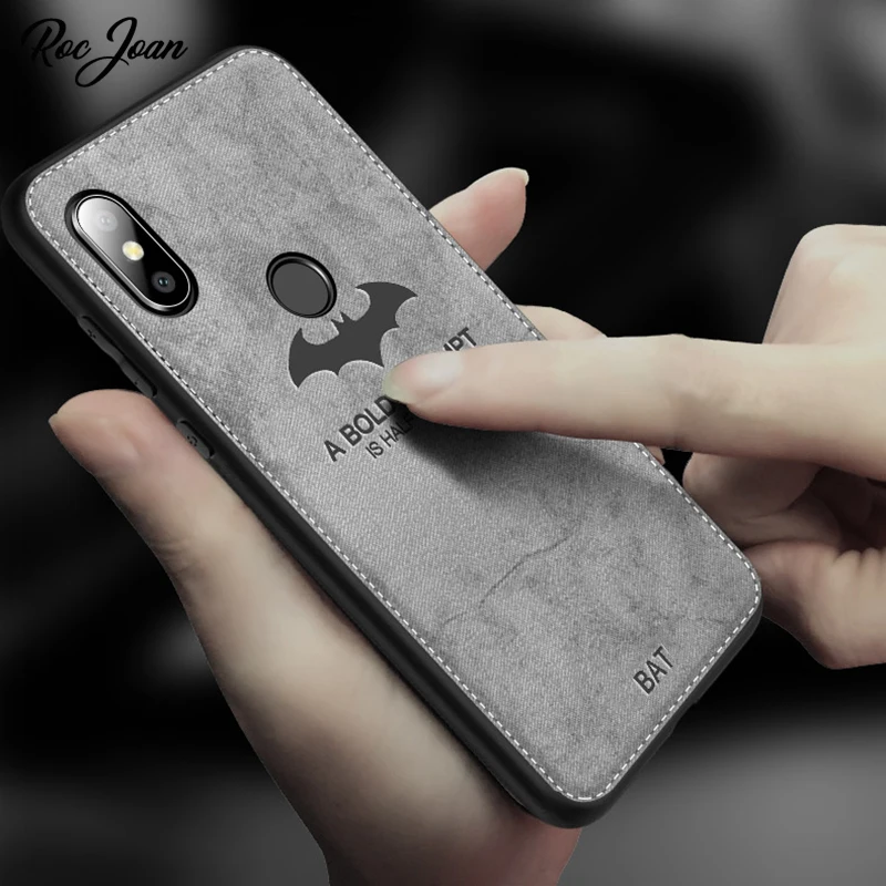 

Case For Xiaomi Redmi Note 6 Pro Note 5 4 4x 5A 6A 5 Plus Mi A2 A1 8 SE Pocophone F1 Mi Max 3 Cover Cloth Batman Fitted Case