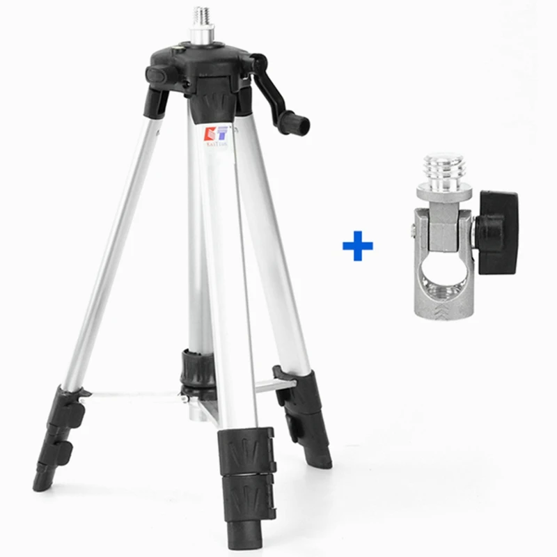 

Kaitian Laser Tripod for Angle Adjustment Bracket for 5 Lines Levels Extension Rod Adjustable Height Beam Line Lazer Level Tools