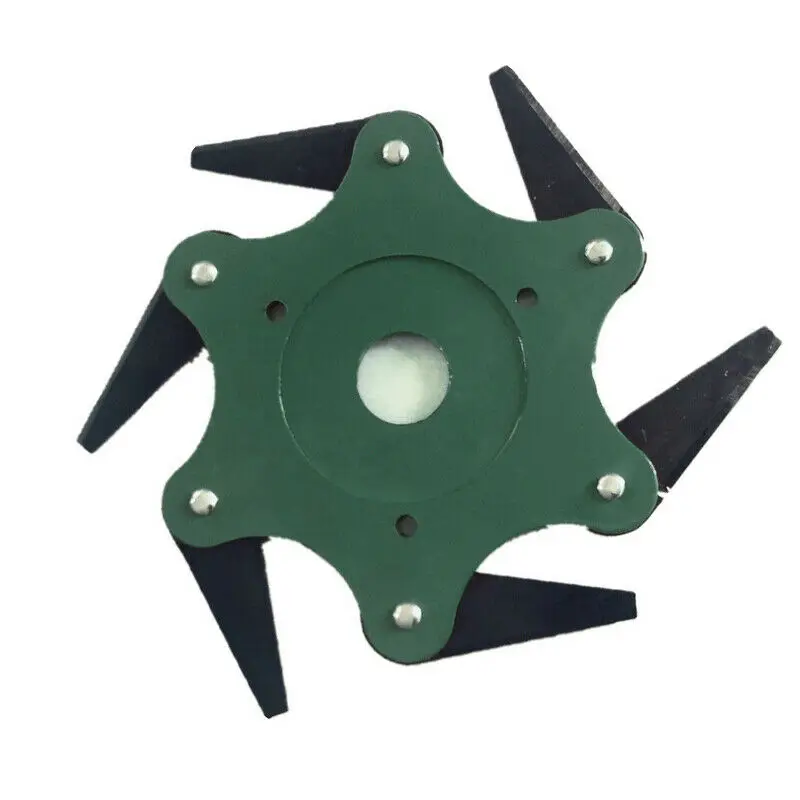 6 Blade Grass Trimmer Head Weed Brush Cutting Head Easy Cutting Mower Blade Garden Power Tools
