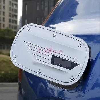 

Free Shipping Fuel Tank Cap Gas Box Cover Overlay Panel Frame ABS Chrome Car Styling For Volvo XC60 2018 Accessories