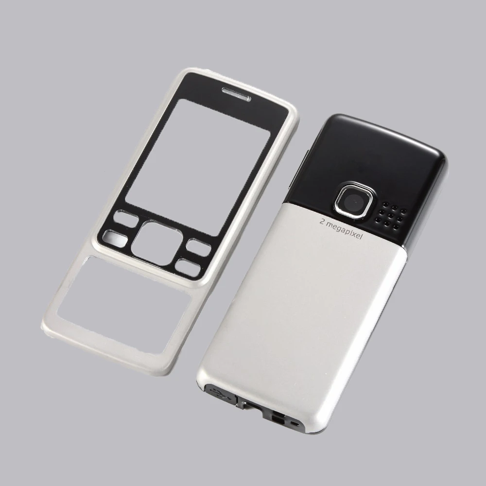 

Metal Housing For Nokia 6300 Front Frame+Battery Door+Tools without keypays
