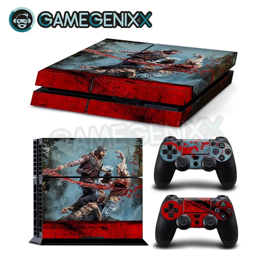 

GAMEGENIXX Skin Sticker Vinyl Decal for PS4 Console and 2 Controllers - Days Gone