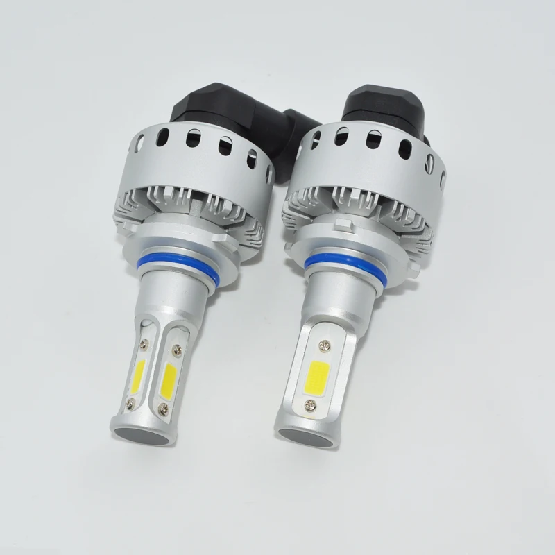 1 пара Автомобильные светодиодные лампы 9006 лм 90 Вт 6000 К|9006 hb4|car headlightsuper bright |
