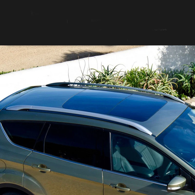 Алюминиевый сплав Багажник На Крышу Чемодан Rail/крыша бар для Ford Kuga/Побег 2013- C520