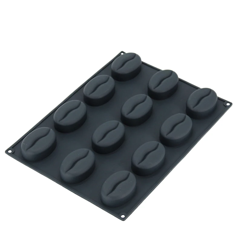 

Silicone 12 Cavity Mouth Cake Baking Mold For Mousse Dessert Brownies
