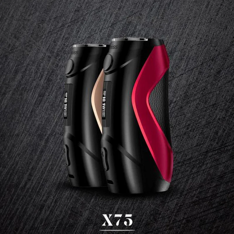 

Leiqidudu Original Electronic Cigarette Vape Mods HRCIG X75 Box Mod for RTA RDA RDTA