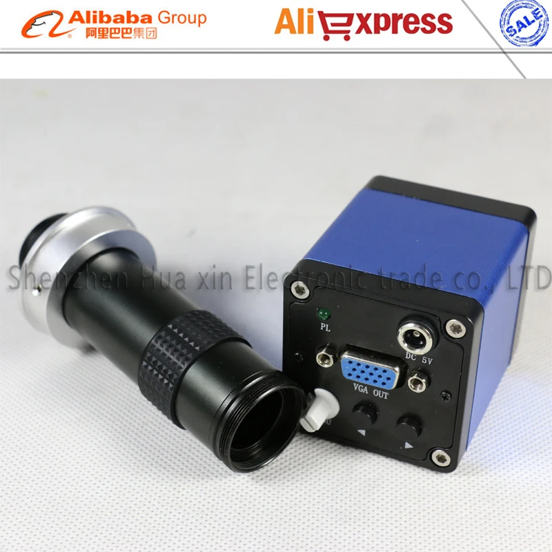 

NEW product 2MP Industry Microscope Camera+120X Ultra-long-range observation C-mount Optical Lens