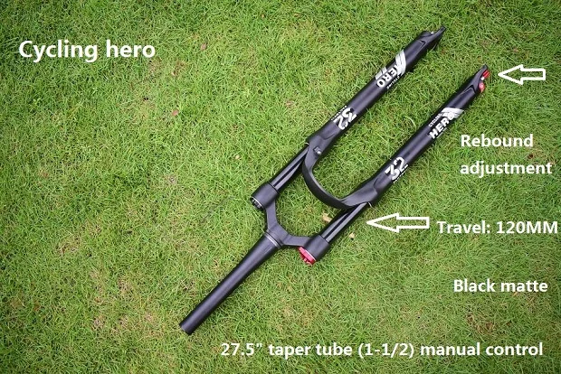 Ход 120 мм 32 новая вилка для горного велосипеда MTB амортизационная Велосипедная вилка с воздушным эффектом 26 27,5 29 производительность более SR SUNTOUR EPIXON - Цвет: 27 5  inch