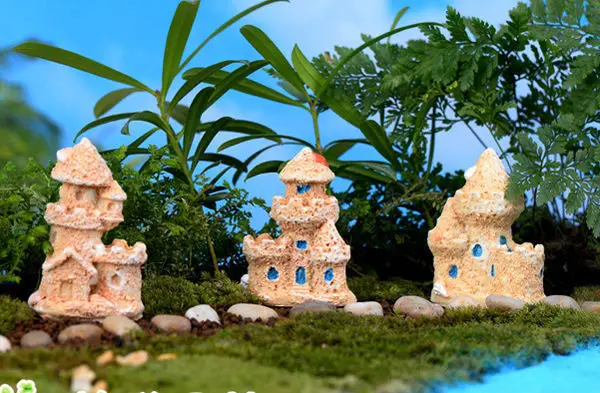 Aliexpresscom Buy 3pcs Mini Sand Castle Miniature Dollhouse Aliexpresscom Buy 3pcs Mini Sand Castle Miniature Dollhouse