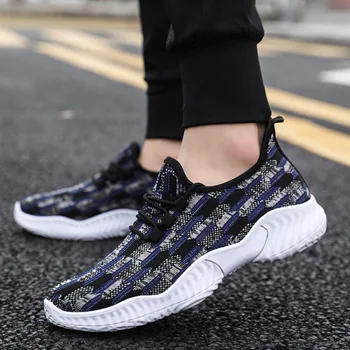 

2019Men Casual Shoes Lightweight Breathable Flats Men Shoes Footwear Loafers Casual Shoes Men Sneakers Shoes