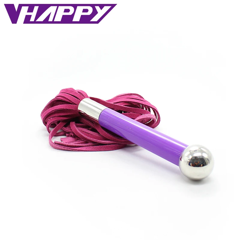 VaHppy 38 см из натуральной кожи шлепки весло Flogger плеть флирт сексуальные кожаные