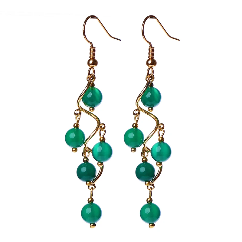

925 Silver Fashion Earrings Hook Hanging Earrings Bride Jewelry Gift Dangle Hook Long For Wholesale