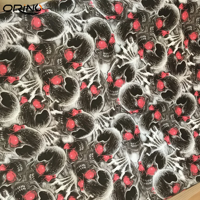 Skull Vinyl Film Car Sticker-17
