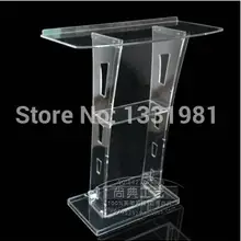 Акриловый Настольный лектерн акриловый Настольный трибуна из акрила церковные подиума