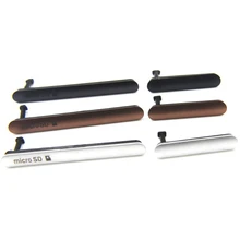 1 комплект Micro SD sim-карта usb слот для зарядки порт блок для пылезащитной заглушки крышка для sony Xperia Z3 L55 D6603 D6643 D6653