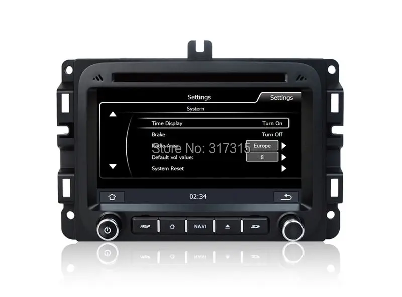 Best Auto Radio Car DVD Player for Dodge RAM 1500 2014 2015 w/ GPS Navigation Bluetooth TV USB SD MP3 AUX Auto Stereo Video Audio 5